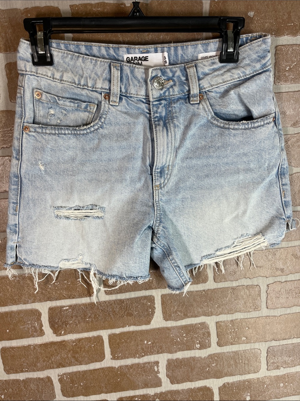 Garage denim short vintage cut off shorts🌟